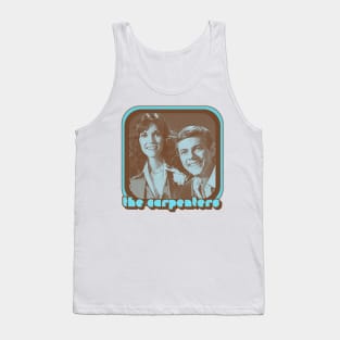 The Carpenters / Retro 70s Style Fan Design Tank Top